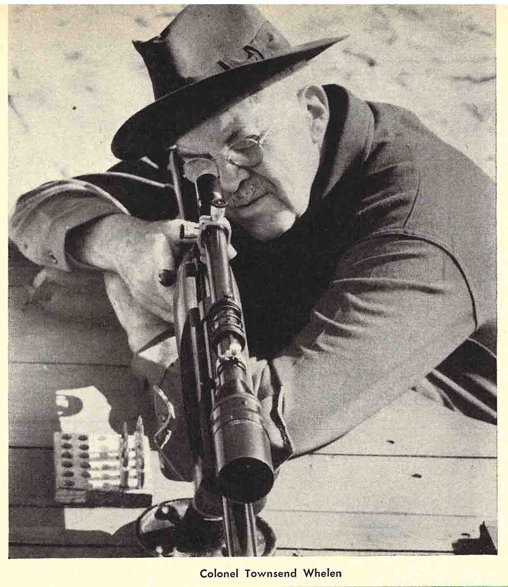 Col. Townsend Whelen (1877-1961) Photo courtesy National Rifle Association